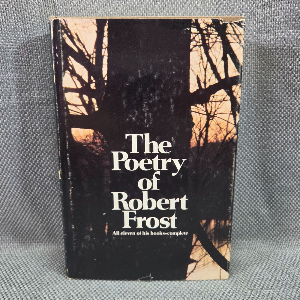 1969 First Edition The Poetry of Robert Frost hcdj Edward Connery Lathem